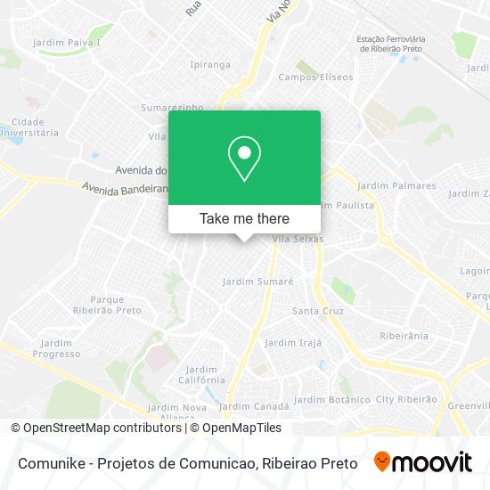 Mapa Comunike - Projetos de Comunicao