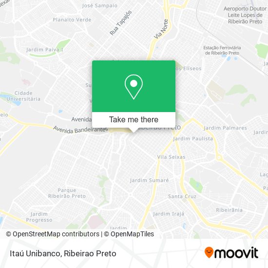 Itaú Unibanco map