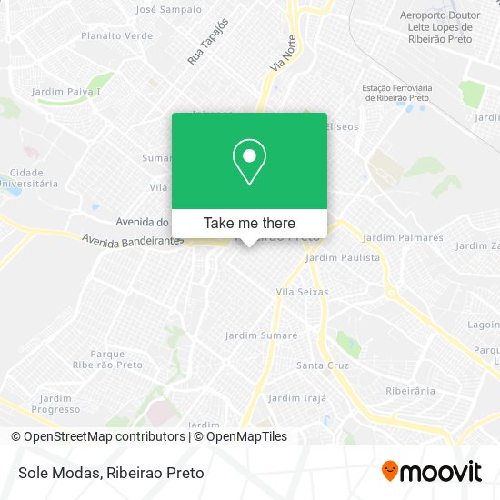 Sole Modas map