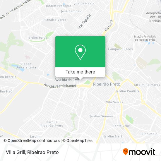 Villa Grill map