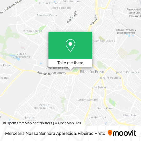 Mercearia Nossa Senhora Aparecida map