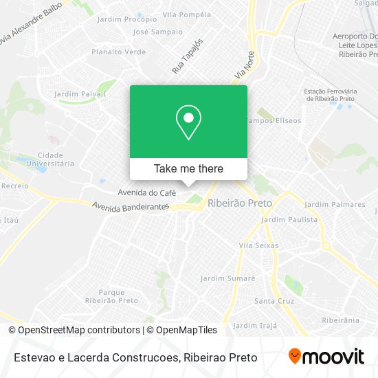 Estevao e Lacerda Construcoes map