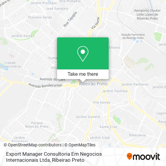 Mapa Export Manager Consultoria Em Negocios Internacionais Ltda