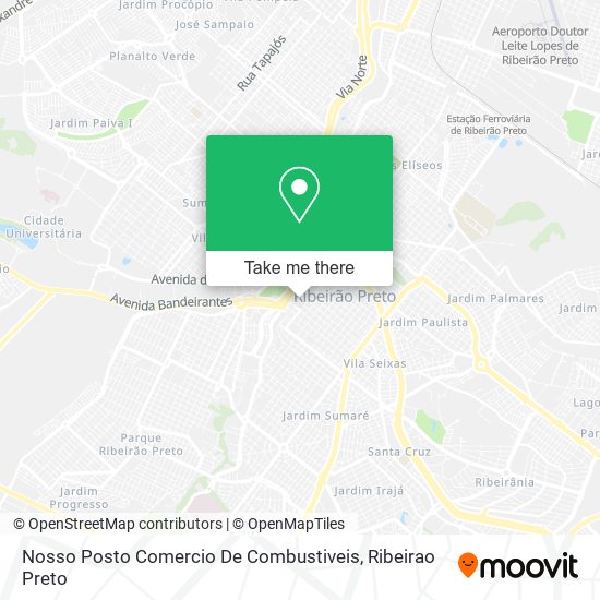 Nosso Posto Comercio De Combustiveis map