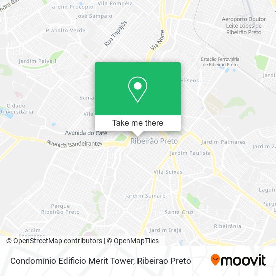 Condomínio Edificio Merit Tower map