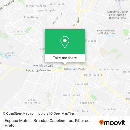 Espaco Mateus Brandao Cabeleireiros map