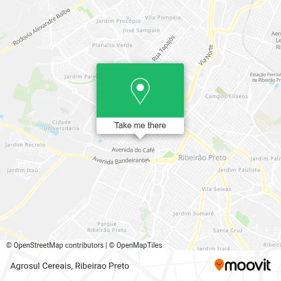 Agrosul Cereais map