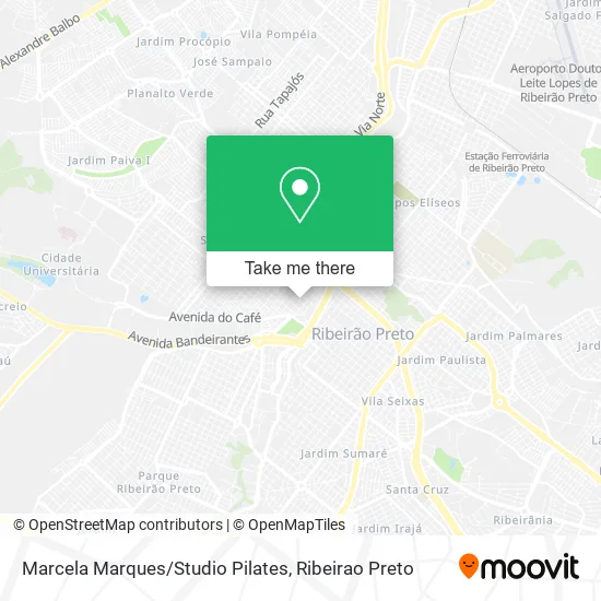 Marcela Marques/Studio Pilates map