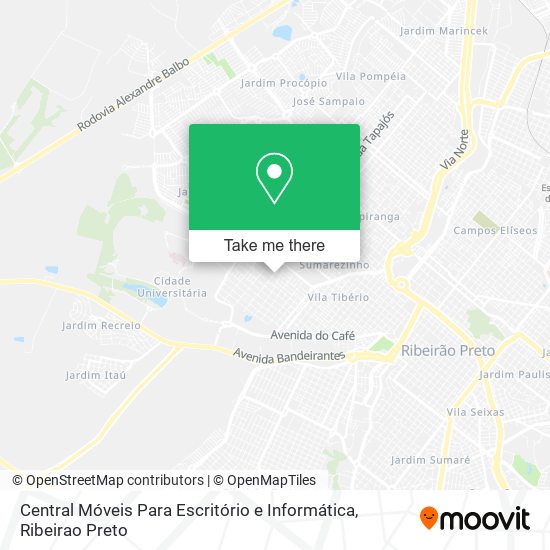 Central Móveis Para Escritório e Informática map