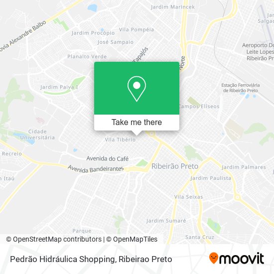 Mapa Pedrão Hidráulica Shopping