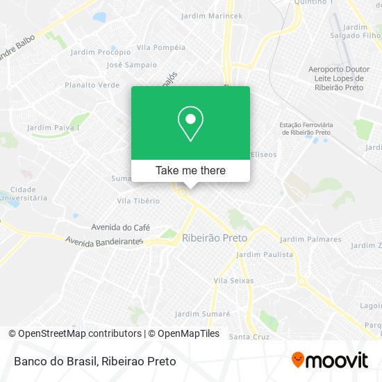 Banco do Brasil map
