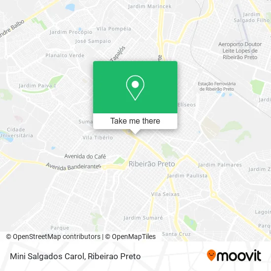 Mini Salgados Carol map