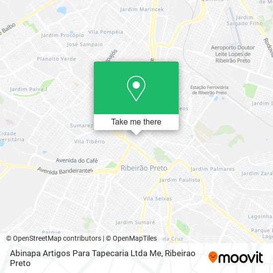 Mapa Abinapa Artigos Para Tapecaria Ltda Me