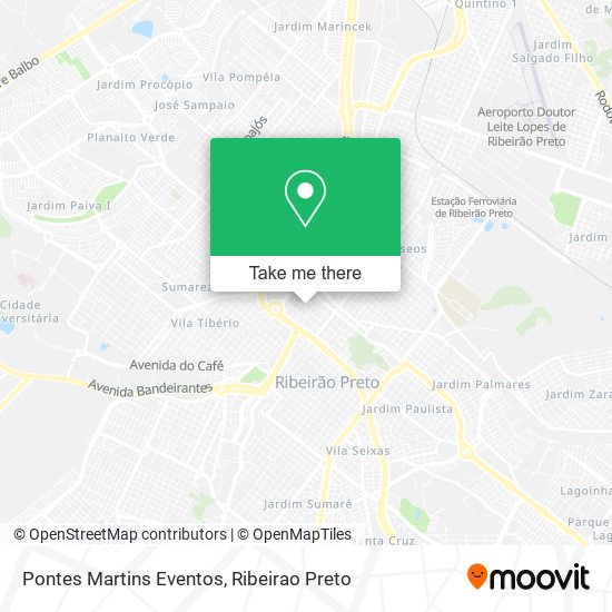 Mapa Pontes Martins Eventos