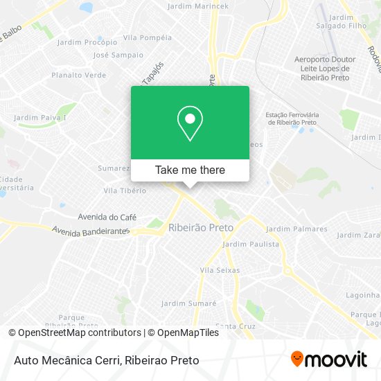 Auto Mecânica Cerri map