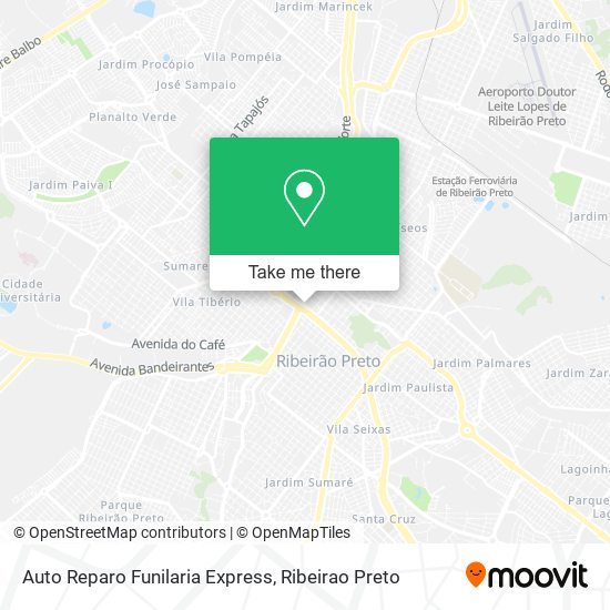 Auto Reparo Funilaria Express map