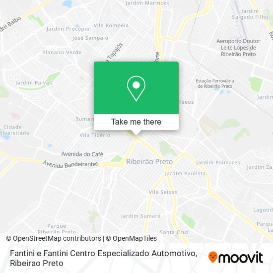 Fantini e Fantini Centro Especializado Automotivo map