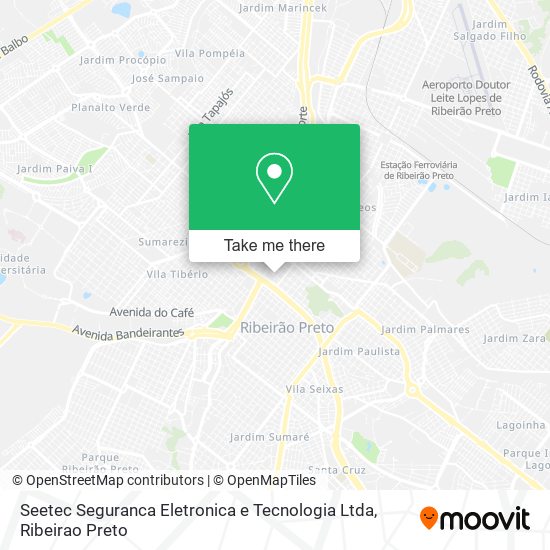 Mapa Seetec Seguranca Eletronica e Tecnologia Ltda