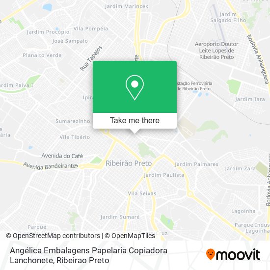 Angélica Embalagens Papelaria Copiadora Lanchonete map