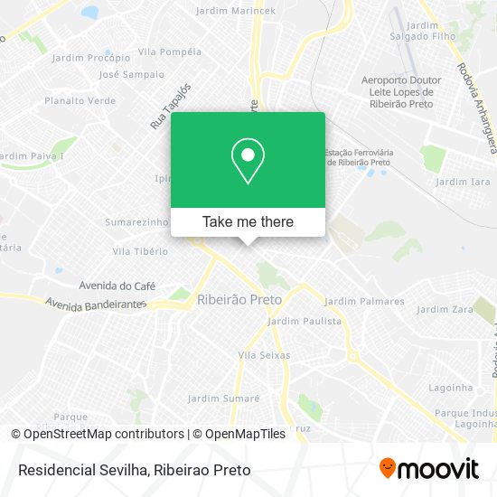 Mapa Residencial Sevilha