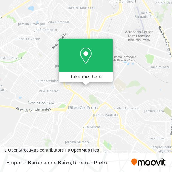 Emporio Barracao de Baixo map