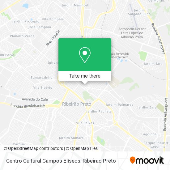 Centro Cultural Campos Elíseos map