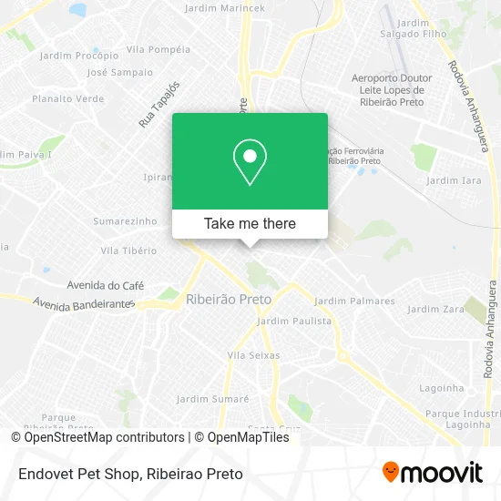 Endovet Pet Shop map