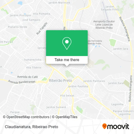 Claudianatura map