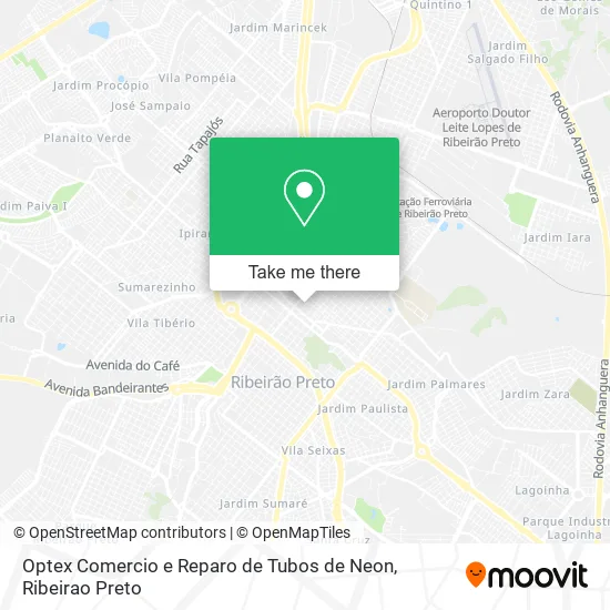 Optex Comercio e Reparo de Tubos de Neon map