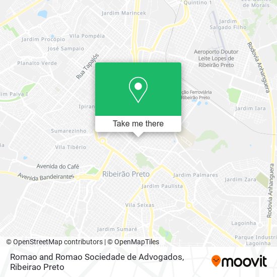 Mapa Romao and Romao Sociedade de Advogados