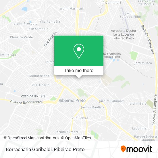 Borracharia Garibaldi map