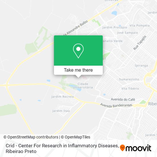Crid - Center For Research in Inflammatory Diseases map