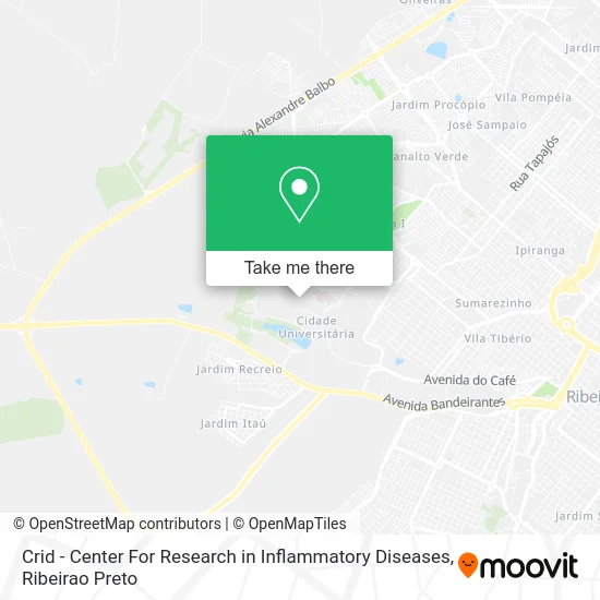 Crid - Center For Research in Inflammatory Diseases map
