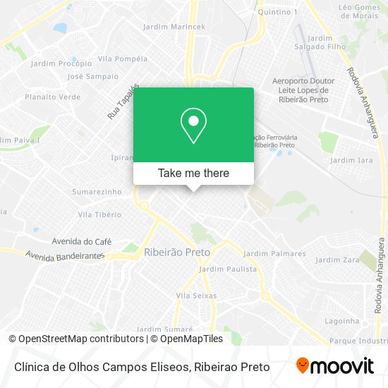 Clínica de Olhos Campos Eliseos map