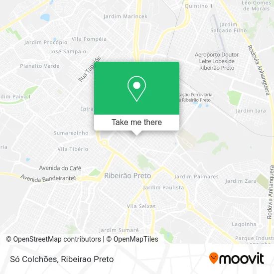 Só Colchões map