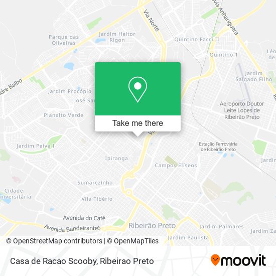 Casa de Racao Scooby map