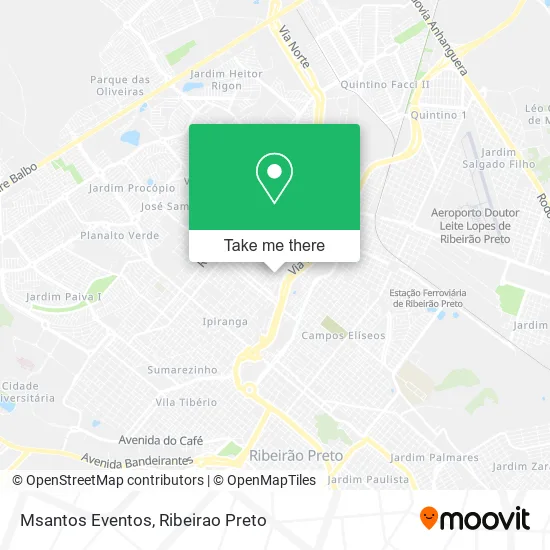 Msantos Eventos map