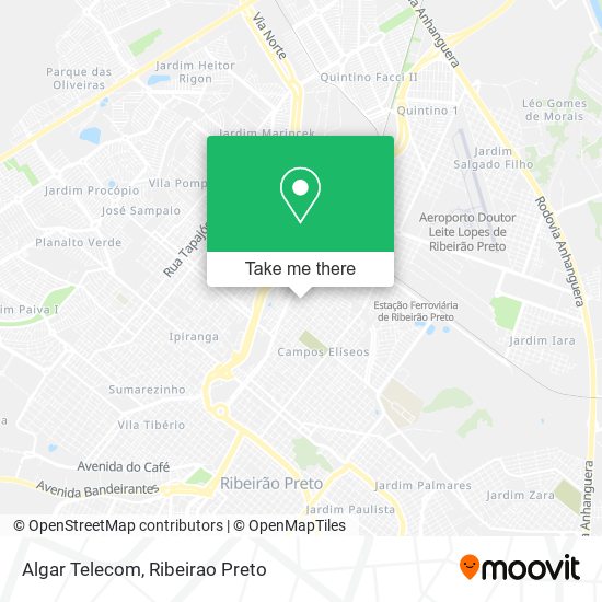 Mapa Algar Telecom