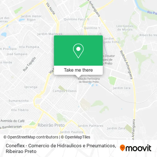 Coneflex - Comercio de Hidraulicos e Pneumaticos map