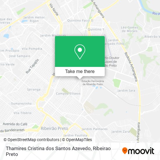 Mapa Thamires Cristina dos Santos Azevedo