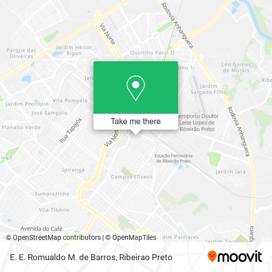 E. E. Romualdo M. de Barros map