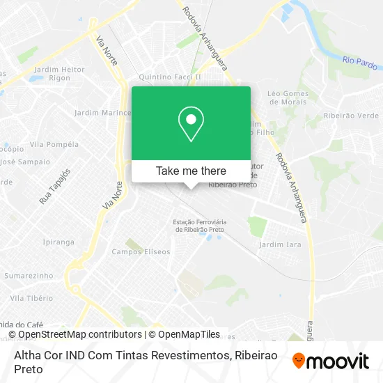 Altha Cor IND Com Tintas Revestimentos map