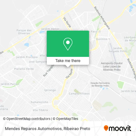 Mendes Reparos Automotivos map