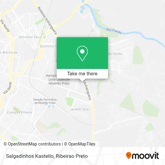 Salgadinhos Kastello map