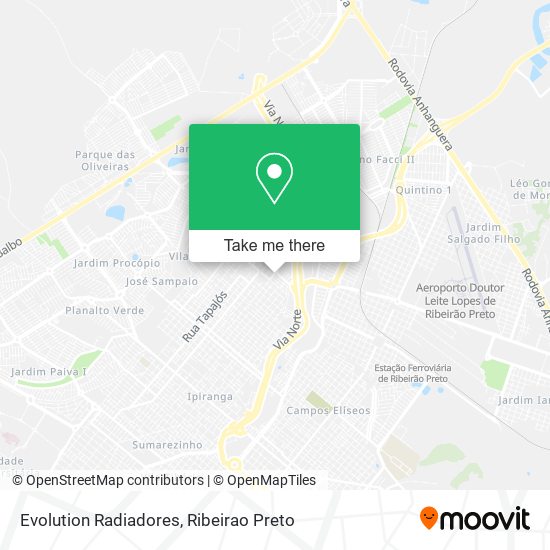 Evolution Radiadores map
