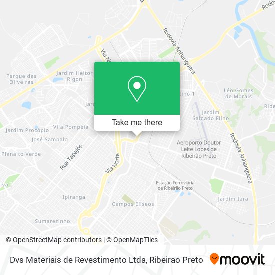 Mapa Dvs Materiais de Revestimento Ltda