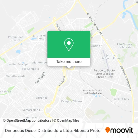 Dimpecas Diesel Distribuidora Ltda map
