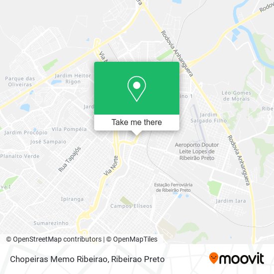 Mapa Chopeiras Memo Ribeirao