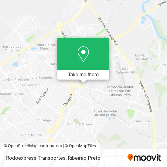 Rodoexpress Transportes map