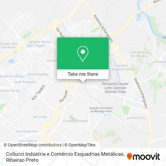 Collucci Indústria e Comércio Esquadrias Metálicas map